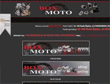 Tablet Screenshot of boxmoto.pl